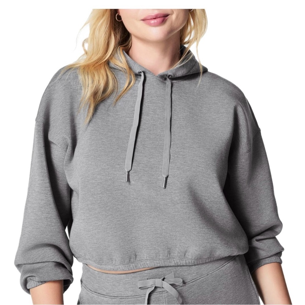 Women's SPANX AirEssentials Crop Hoodie, size XL